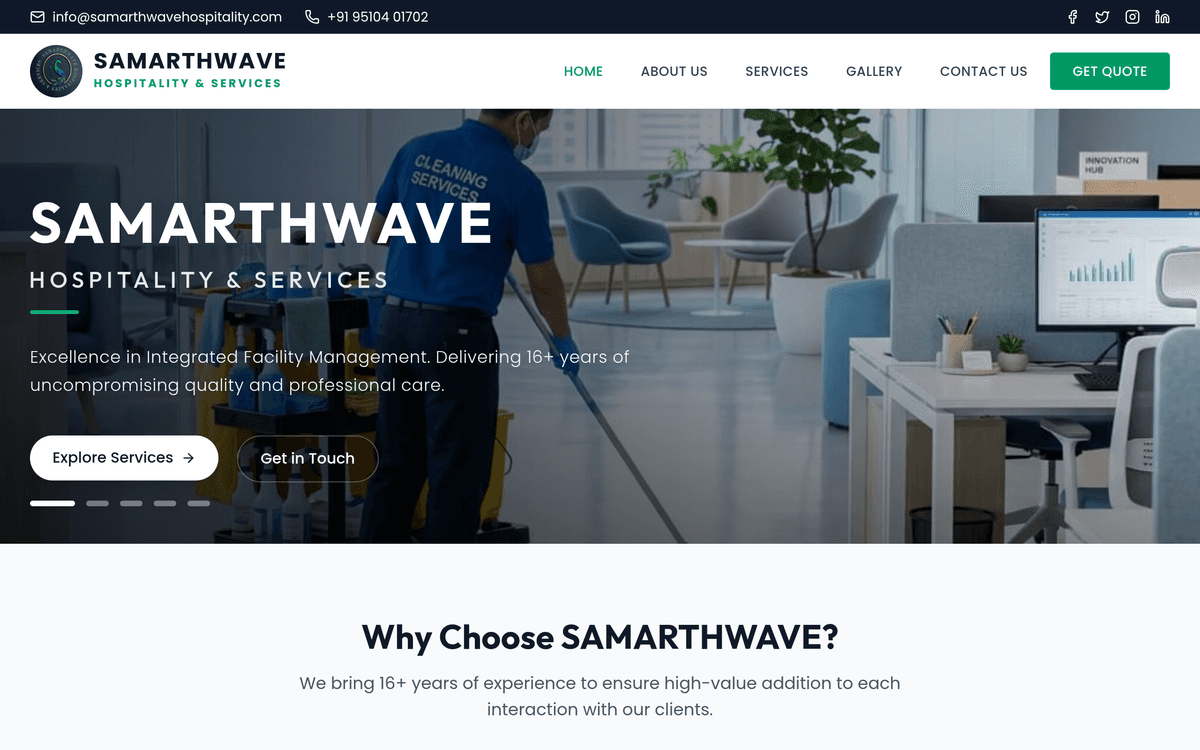 Samarthwave Hospitality